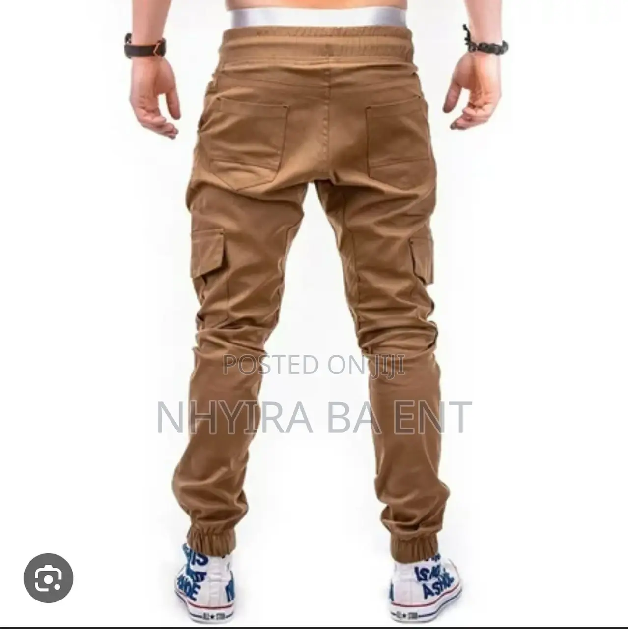 Black Island Khaki Bumper Trouser Available In Stock