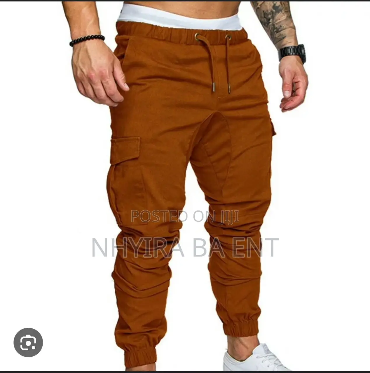 Black Island Khaki Bumper Trouser Available In Stock