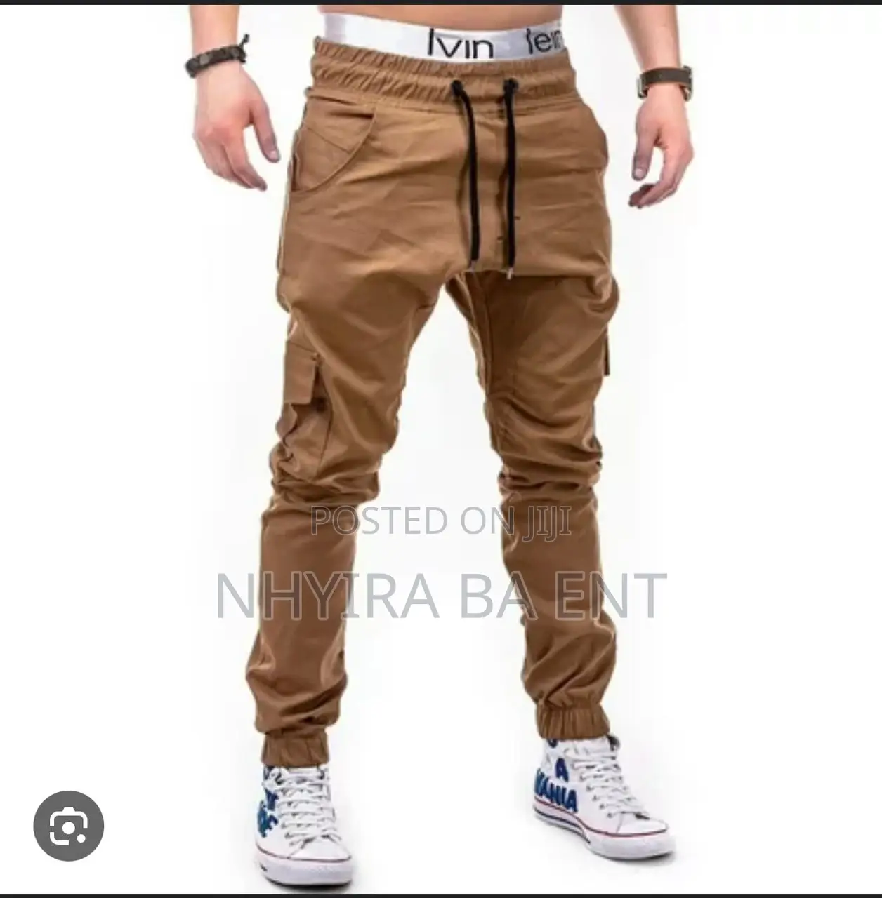 Black Island Khaki Bumper Trouser Available In Stock