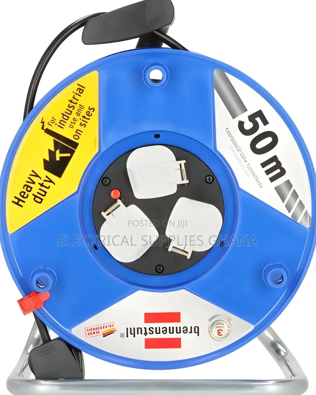 50m Extension Cable Reel for Power Distribution
