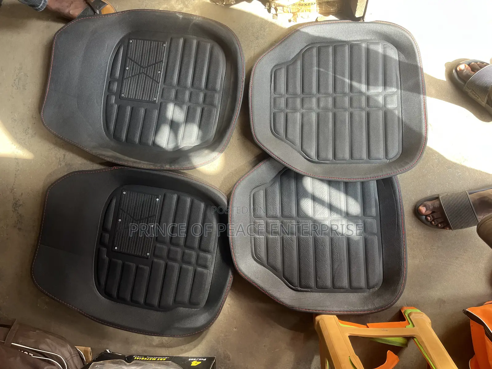Original 3D Floor Mat Set of Five