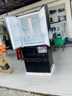Pearl Essential PF-550BSS 4 Doors Bottomfreezer Fridge
