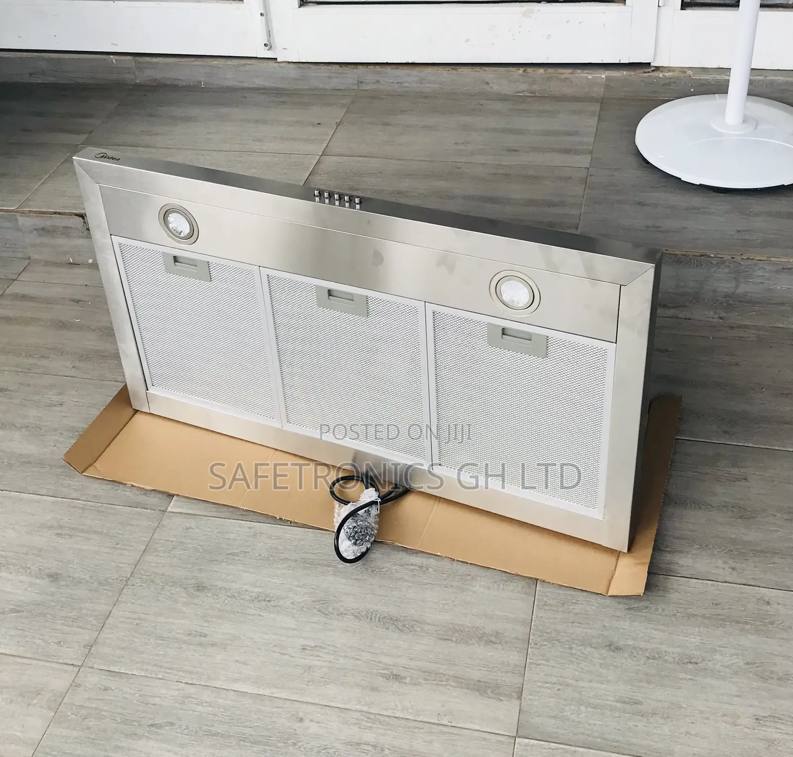 Affordable Midea T-Shape 90cm Gray 90M21 Cooker Hood