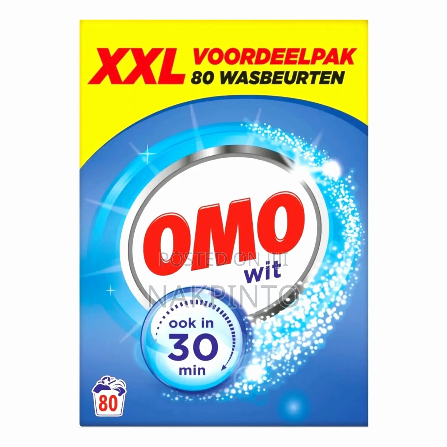 Omo Washing Powder - 80 Washes ( White, Coloured)