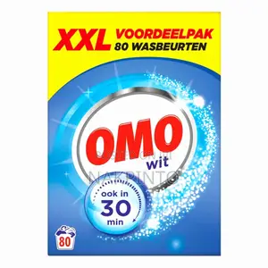 Omo Washing Powder - 80 Washes ( White, Coloured)