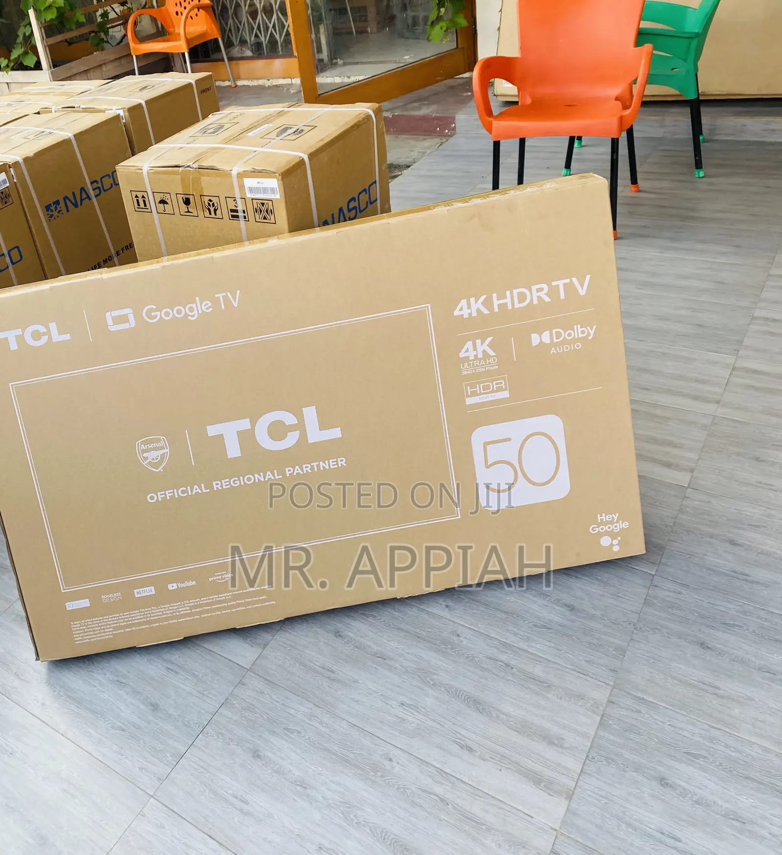 Buy TCL 50 Inch 50P735 HDR Google Tv With Dolby Atmos.