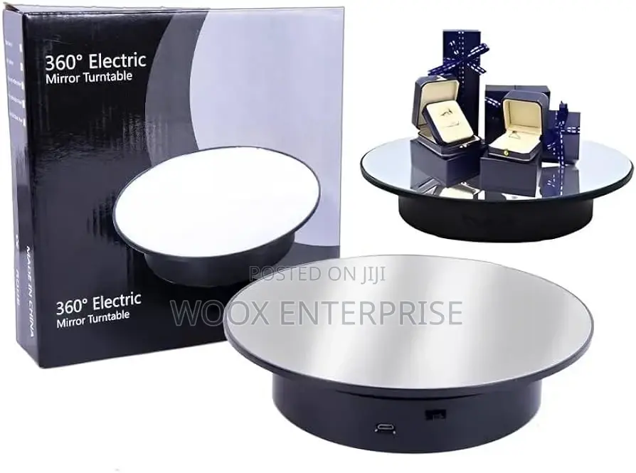 360 Electric Rotating Display Stand