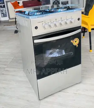 Volcano 50x50ions,Auto Ignition,AutoRotisserie,4 Gas Cooker