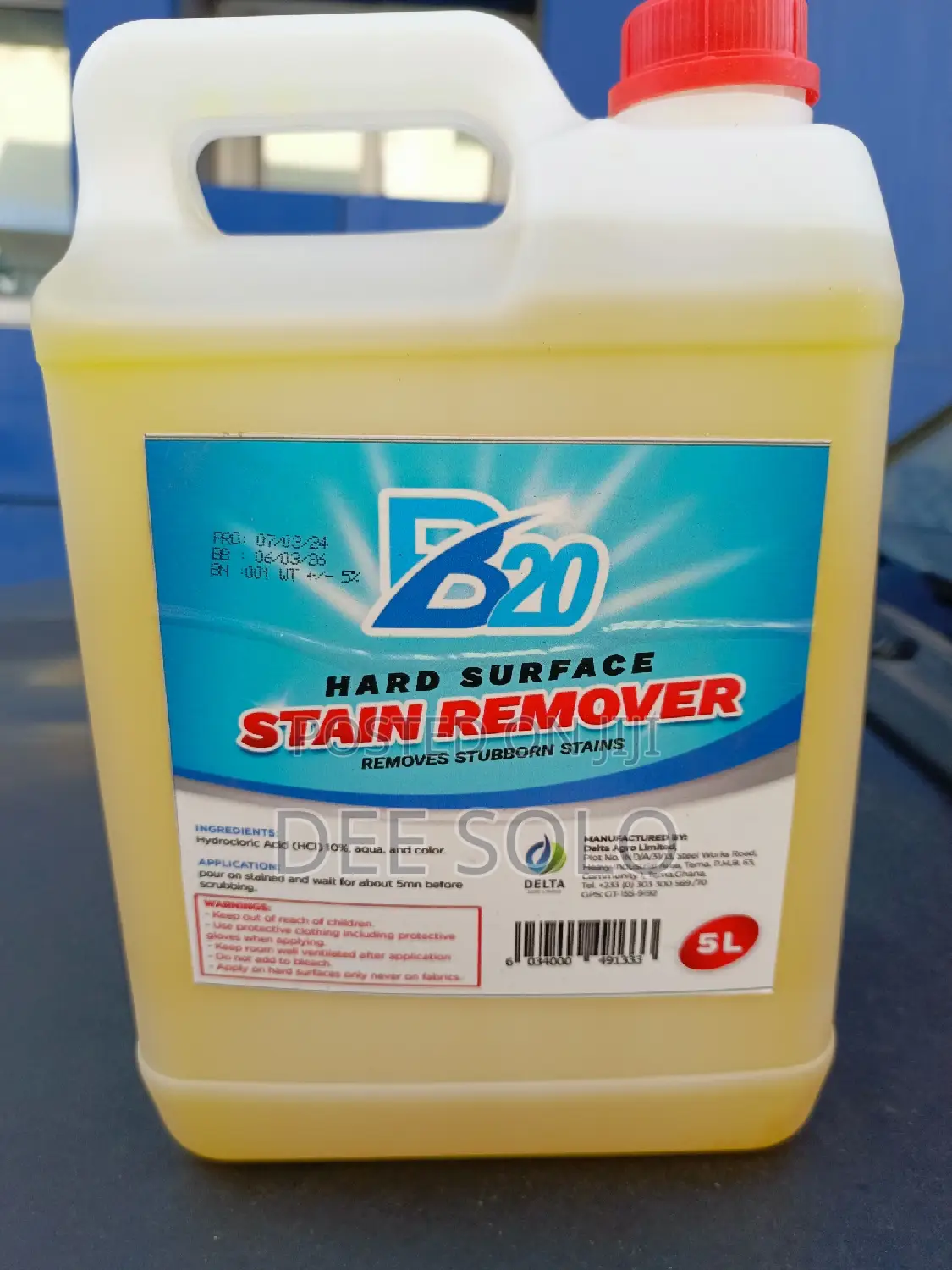 B20 Hard Surface Stain Remover