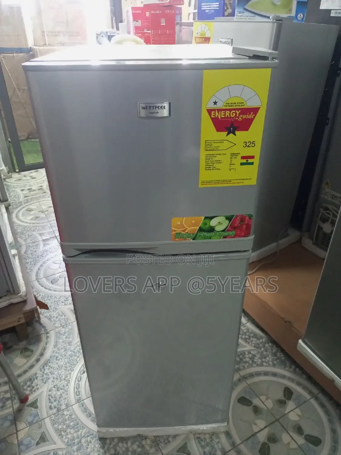 Grade One Westpool 128liters Refrigerator