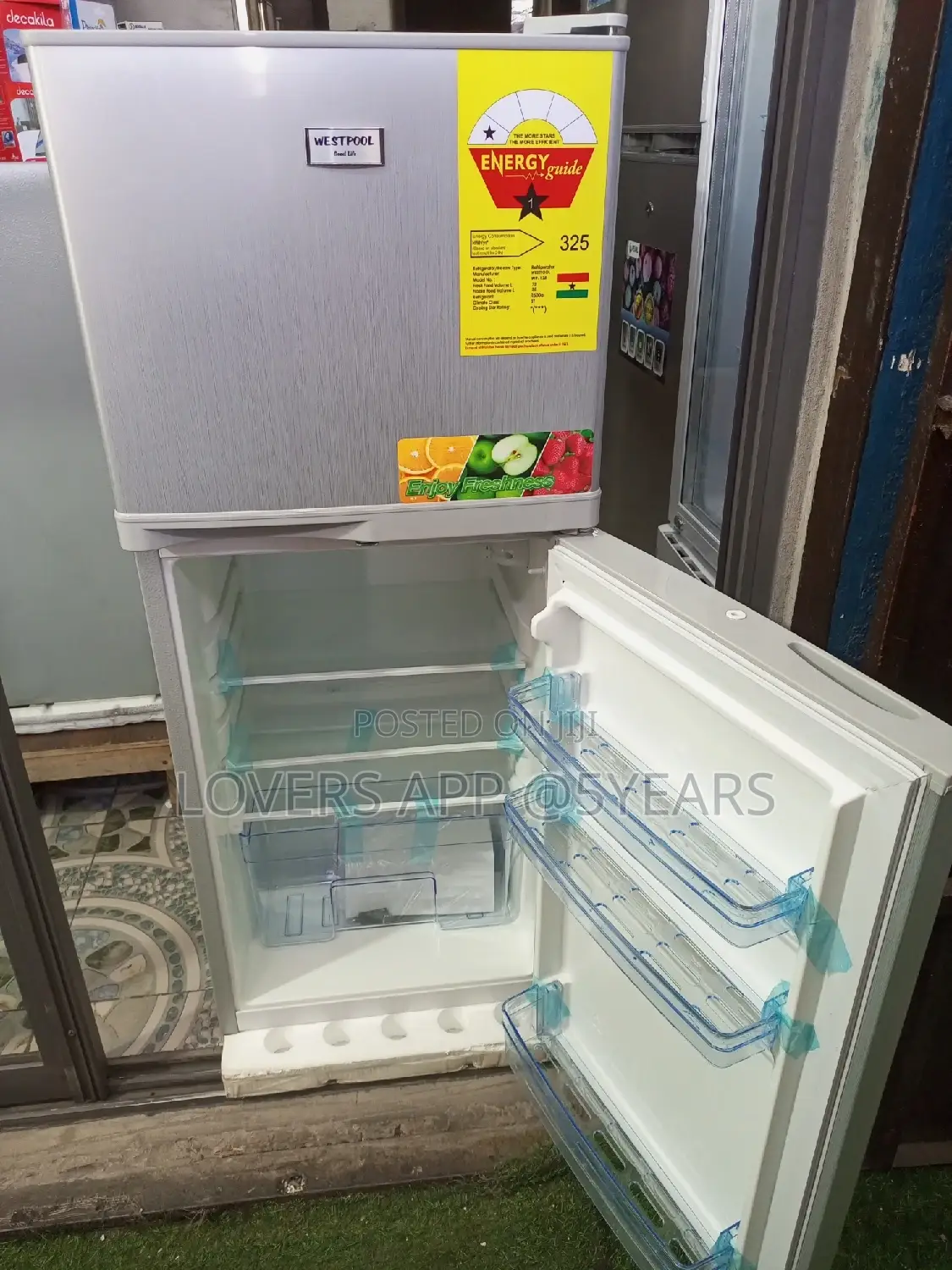 Brand New Refrigerator Fridge Wp-128liters