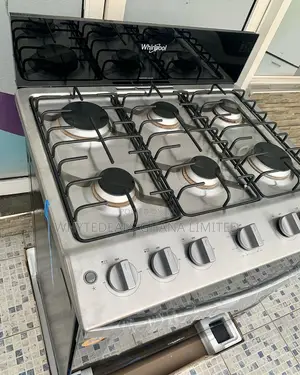 Whirlpool 90×60 6-Burners Italian Gas Cooker-Oven Grill