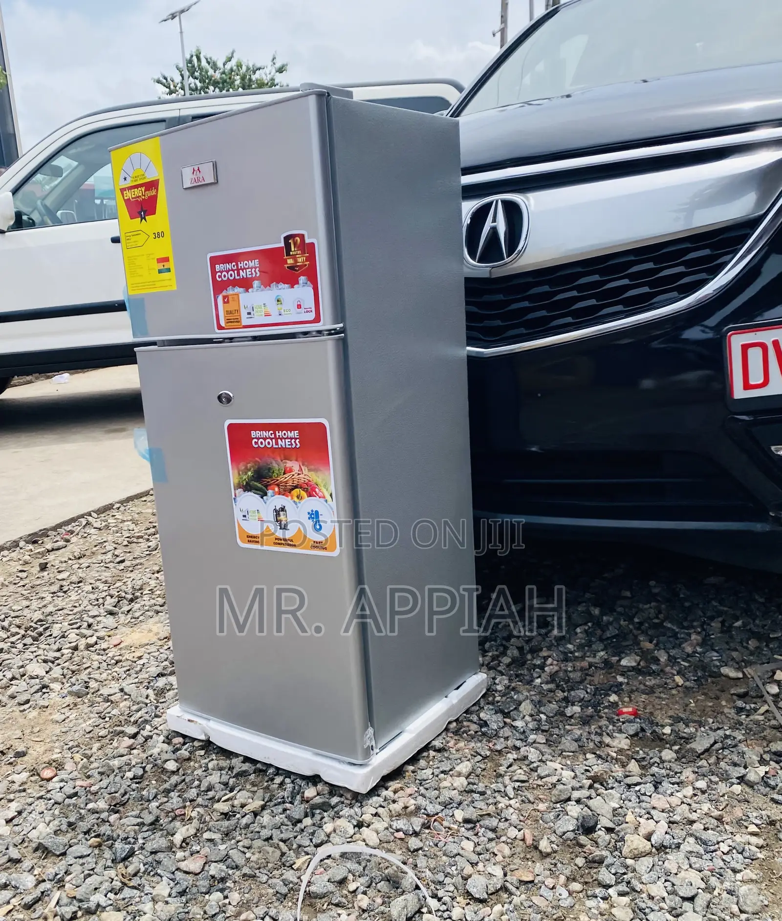 Quality Zara 135 KH 2 Door Electric Fridge(Gray).