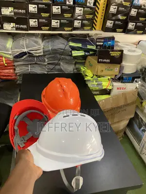 Safety Vent Helmet With Chin Straps