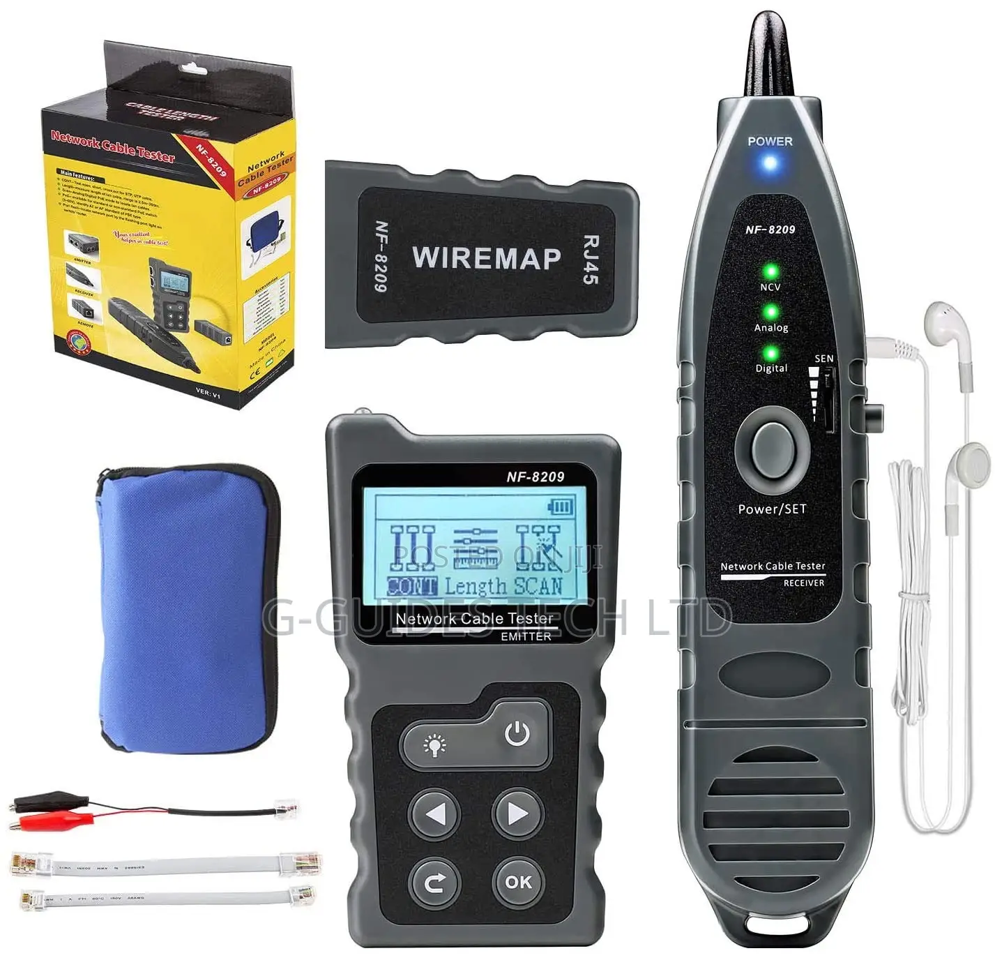 Noyafa Nf-8209 Advanced Network Cable Tester and Tone Tracer