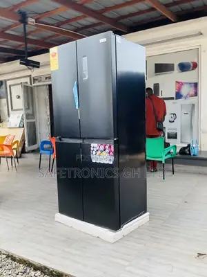 Side by Side Pearl Pf-550bbs Bottomfreezer 4 Doors Fridge