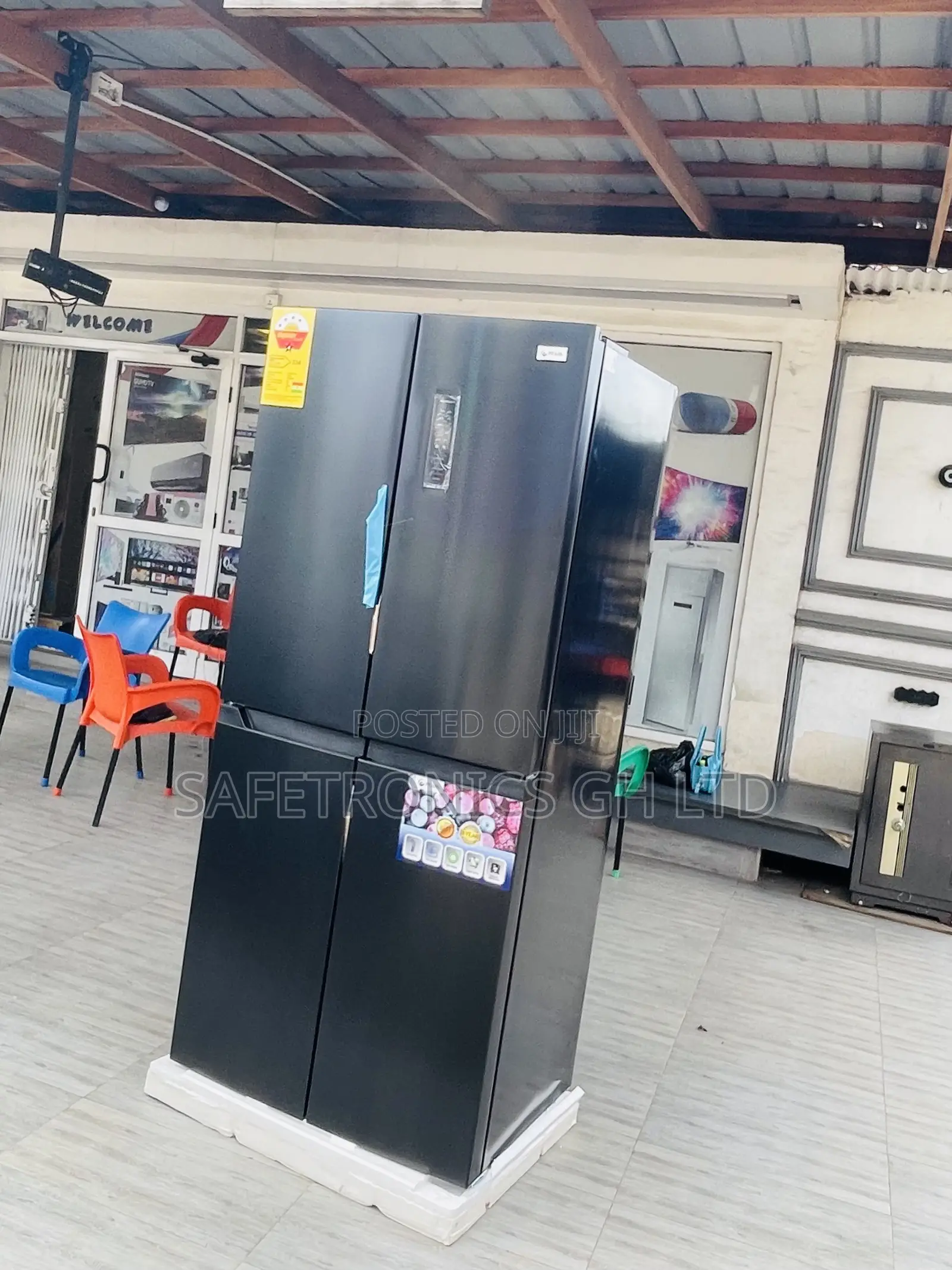 Pf-550bss  Bottomfreezer Side by Side Pearl 4 Doors