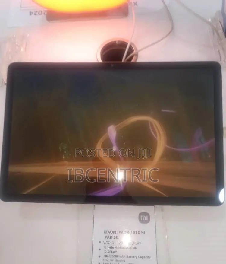 New Xiaomi Pad 6 128 GB Black