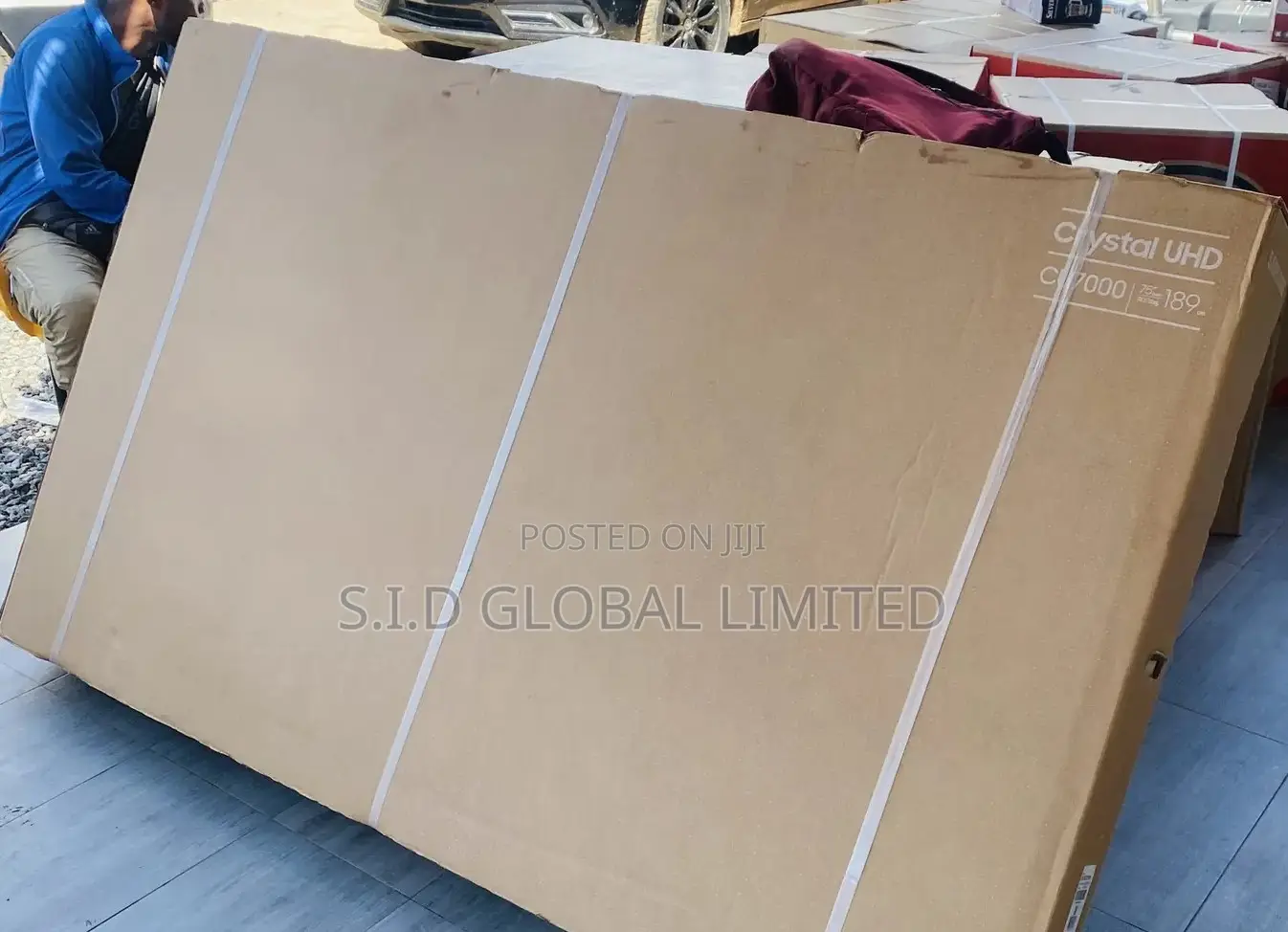 Well Designed 75" Crystal UHD CU7000 Smart TV