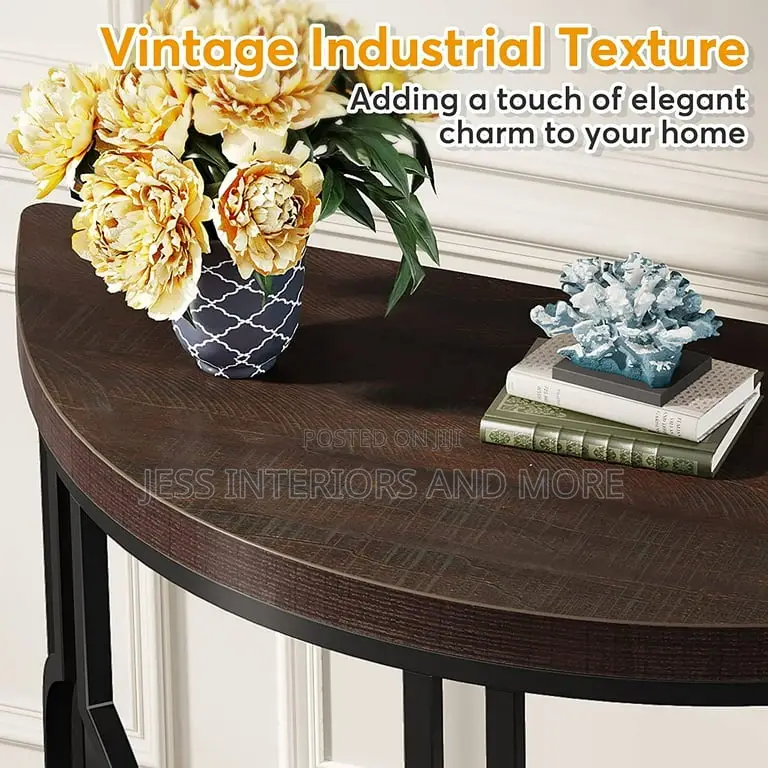 Console Table (Half Moon)