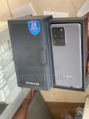 New Samsung Galaxy S20 Ultra 128 GB Gray