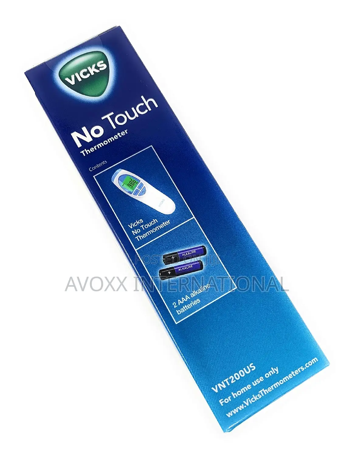 Vicks No Touch 3-in-1 Thermometer,Measures Forehead