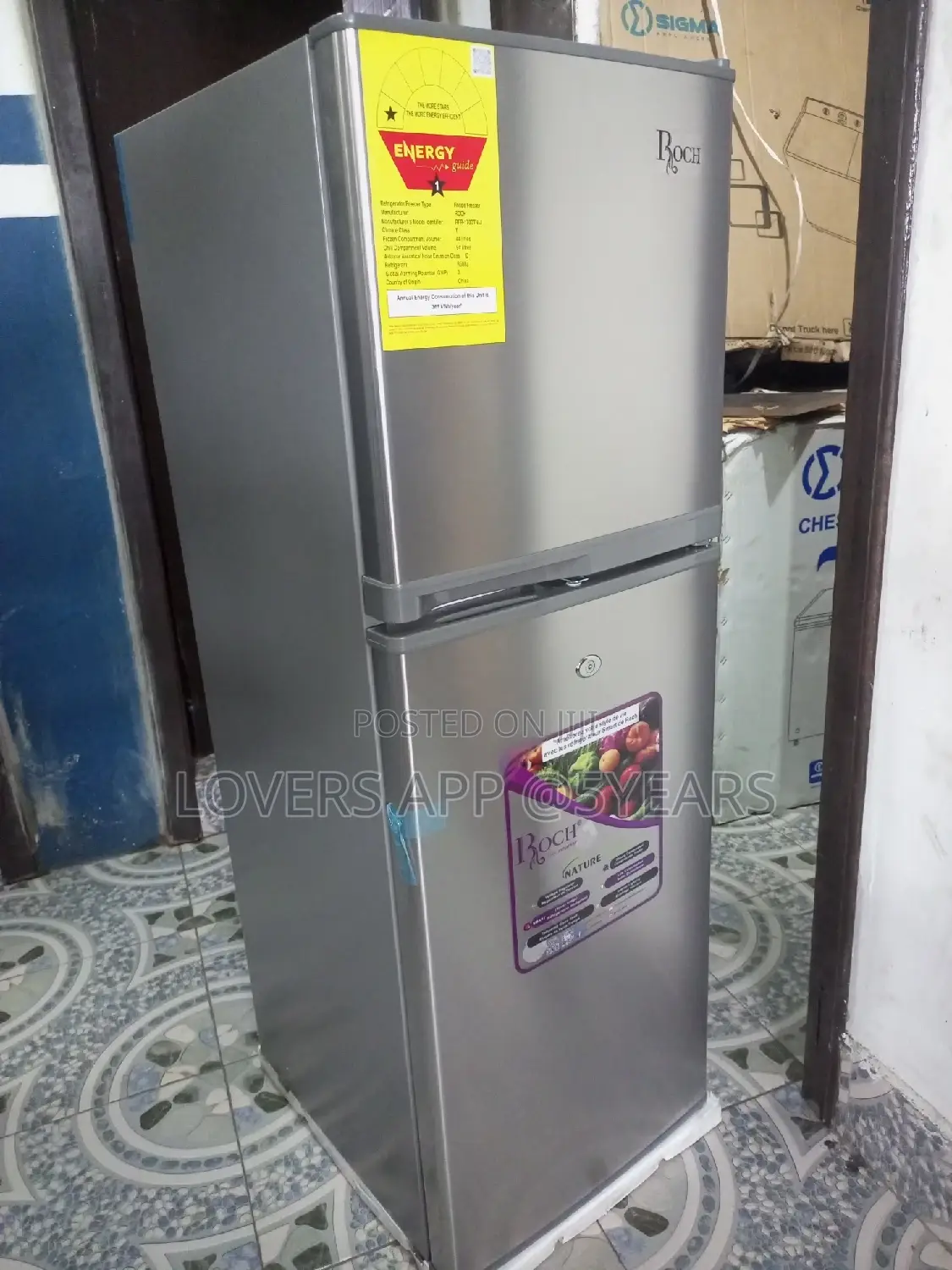 New New Roch 138liters Refrigerator Fridge