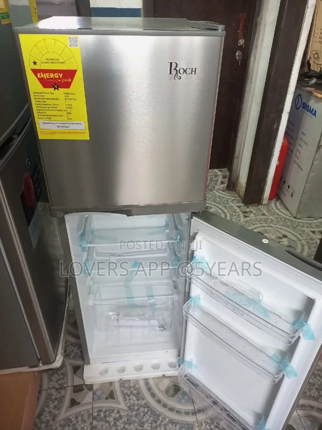 Brand New Roch Refrigerator 138lites ¥