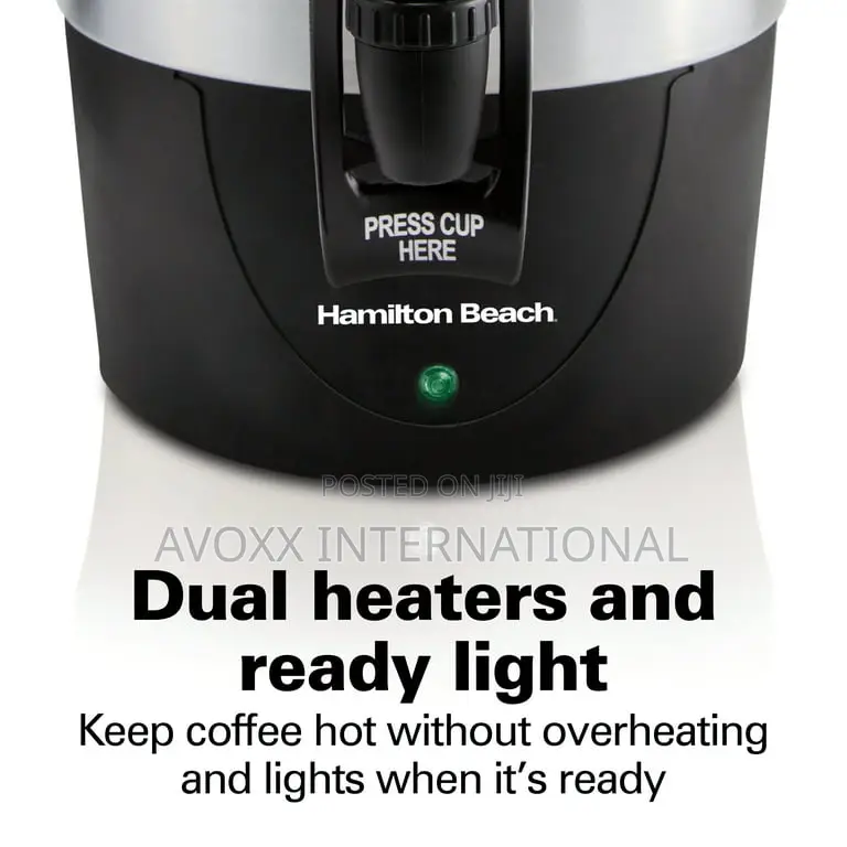 Hamilton Beach Fast Brew Coffee Urn Model #40521
