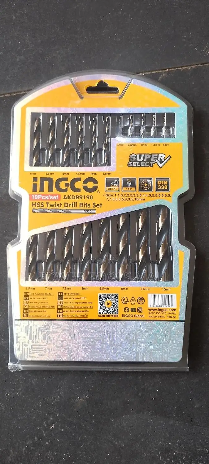 HSS Twist Drill Bits Set