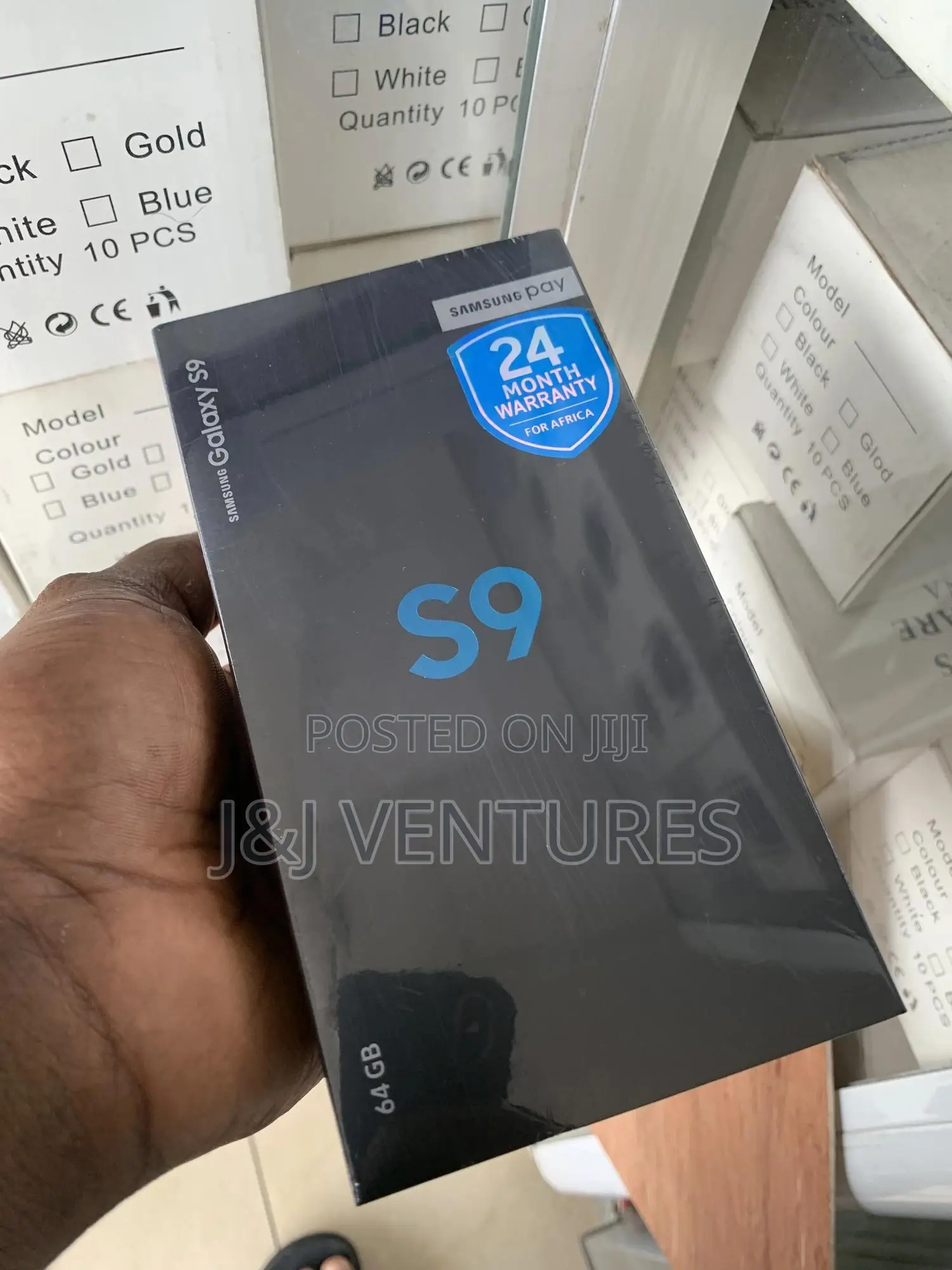 New Samsung Galaxy S9 64 GB Black