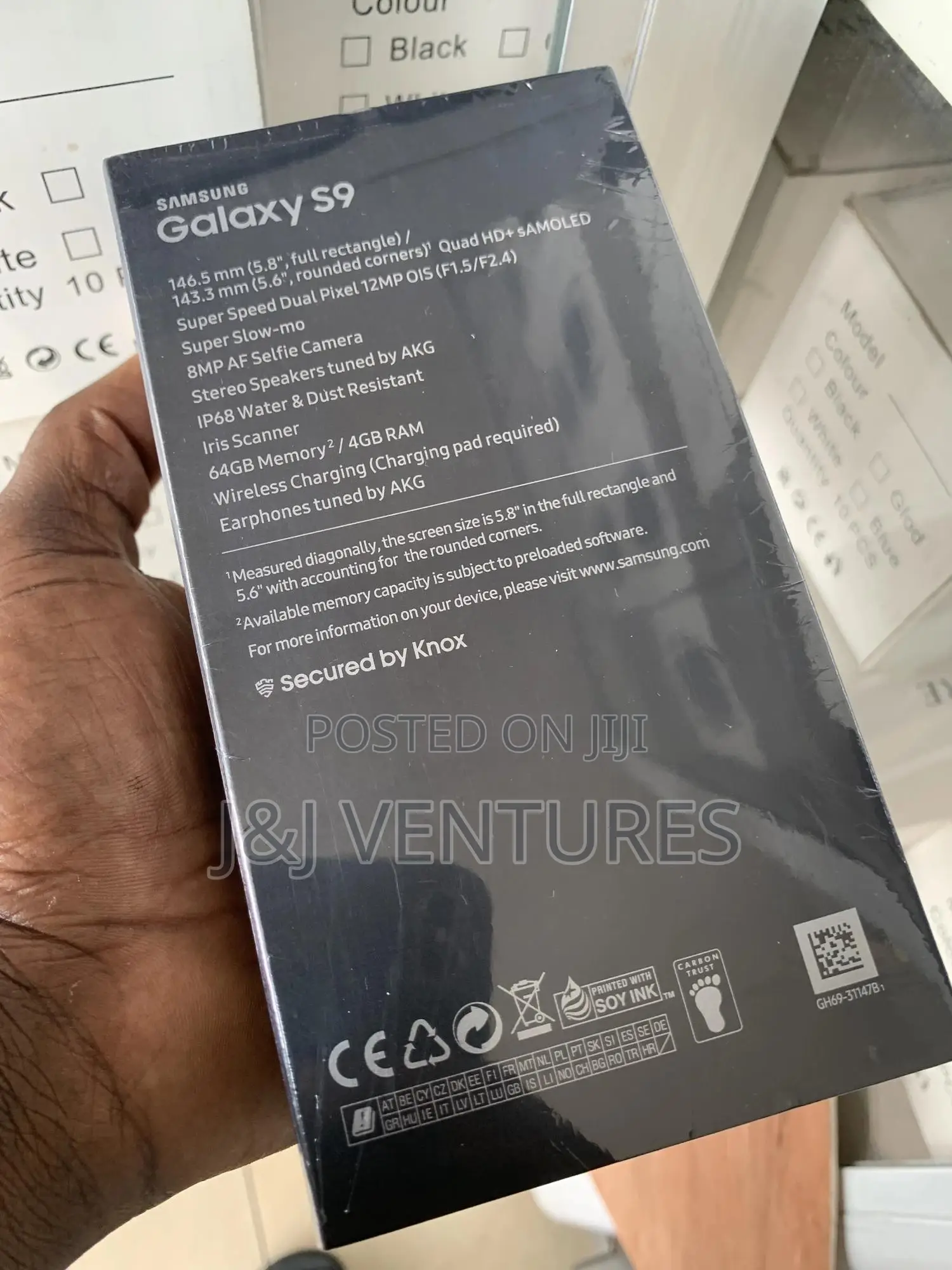New Samsung Galaxy S9 64 GB Black