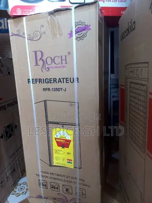 Energy Saving ~Roch 125L Double Door Fridge