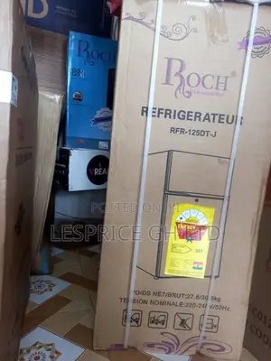 Roch 125L Table Top Double Door Fridge