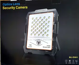 100w Solar Flood Light - Optic Lens
