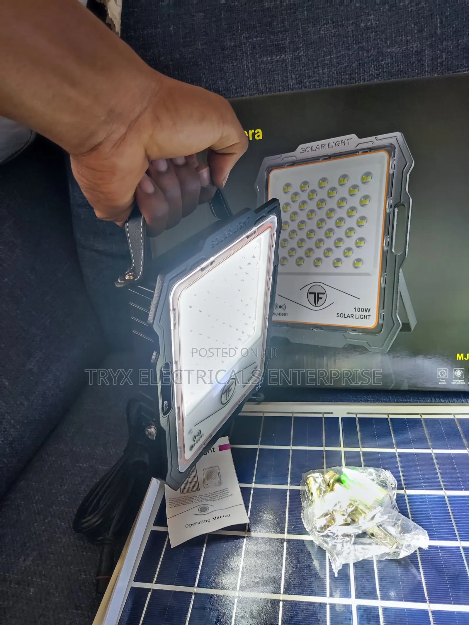 100w Transformer Solar Flood Light