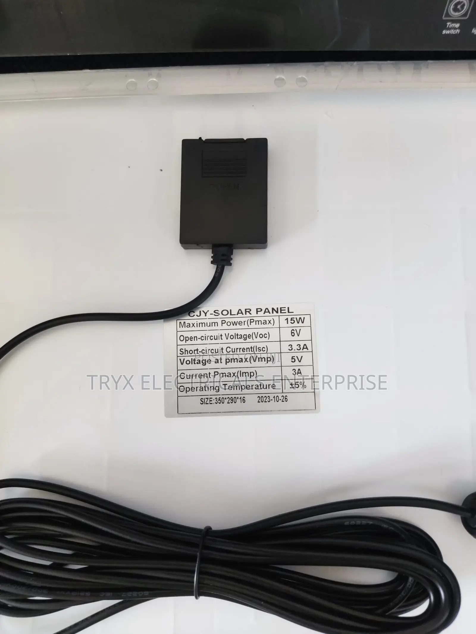 100w Solar Flood Light (Transformer)