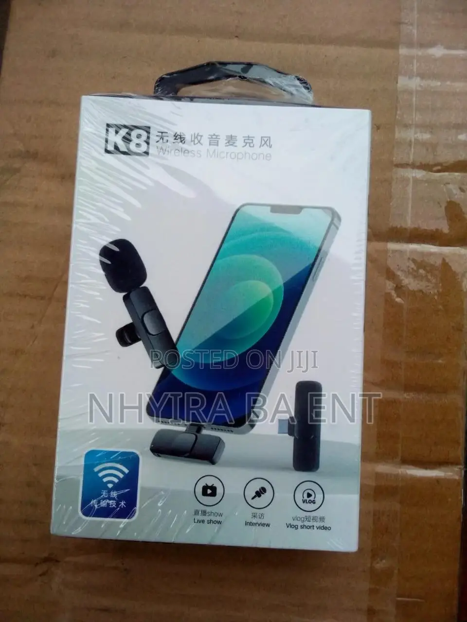 Original Wireless Microphone for Phones (iPhone and Android)