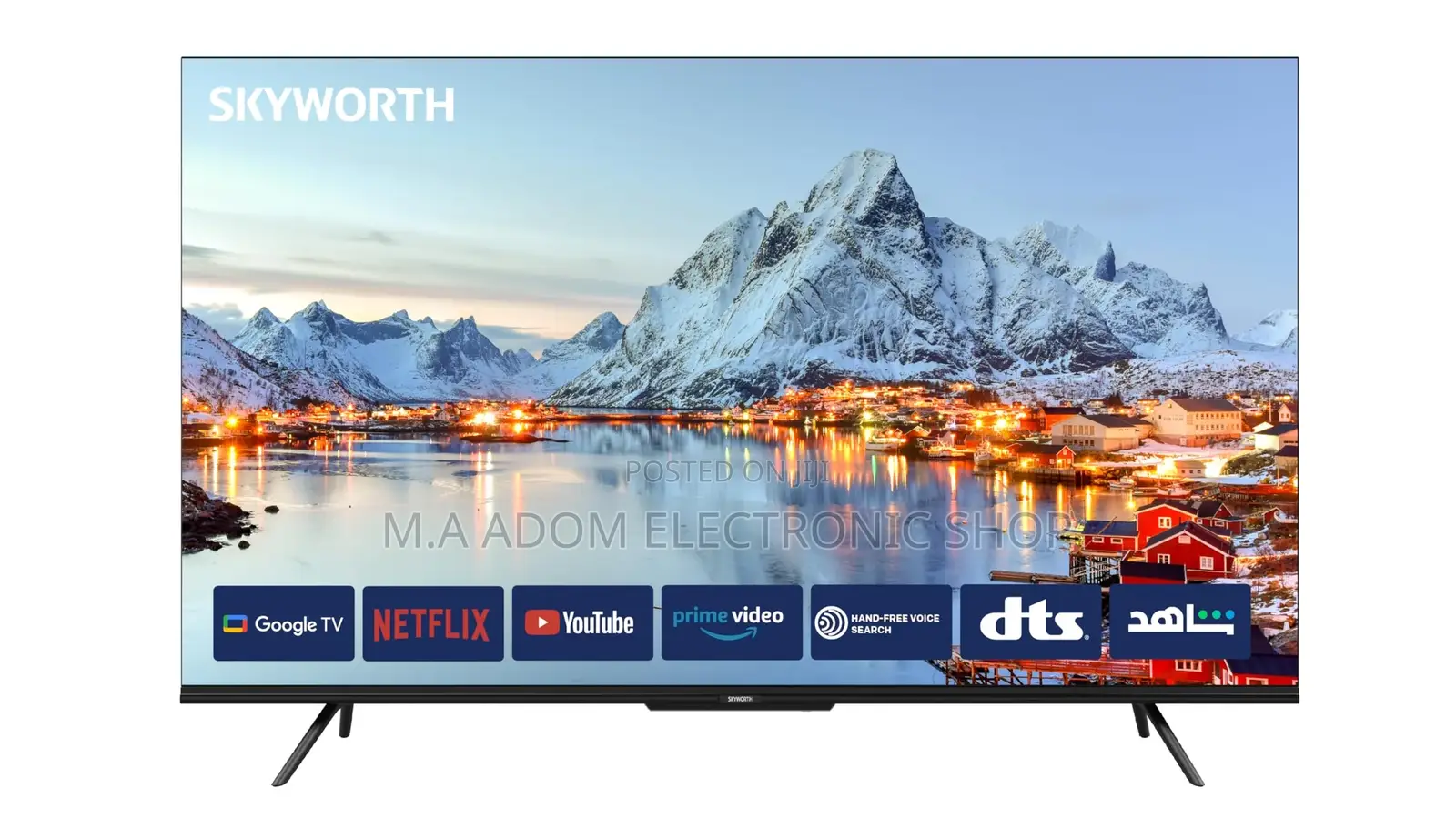 Skyworth 65” Smart Android Qled Led Google Tv