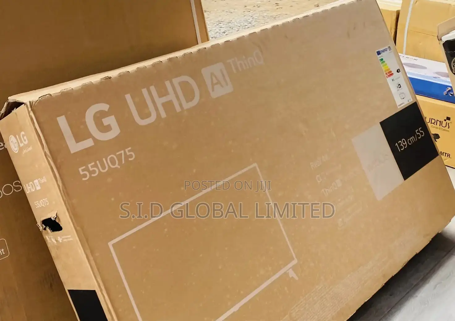 Highly Rated LG Uhd Ur80 55" Smart TV