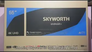 Skyworth 55” Uhd Smart Android Chromcast Tv