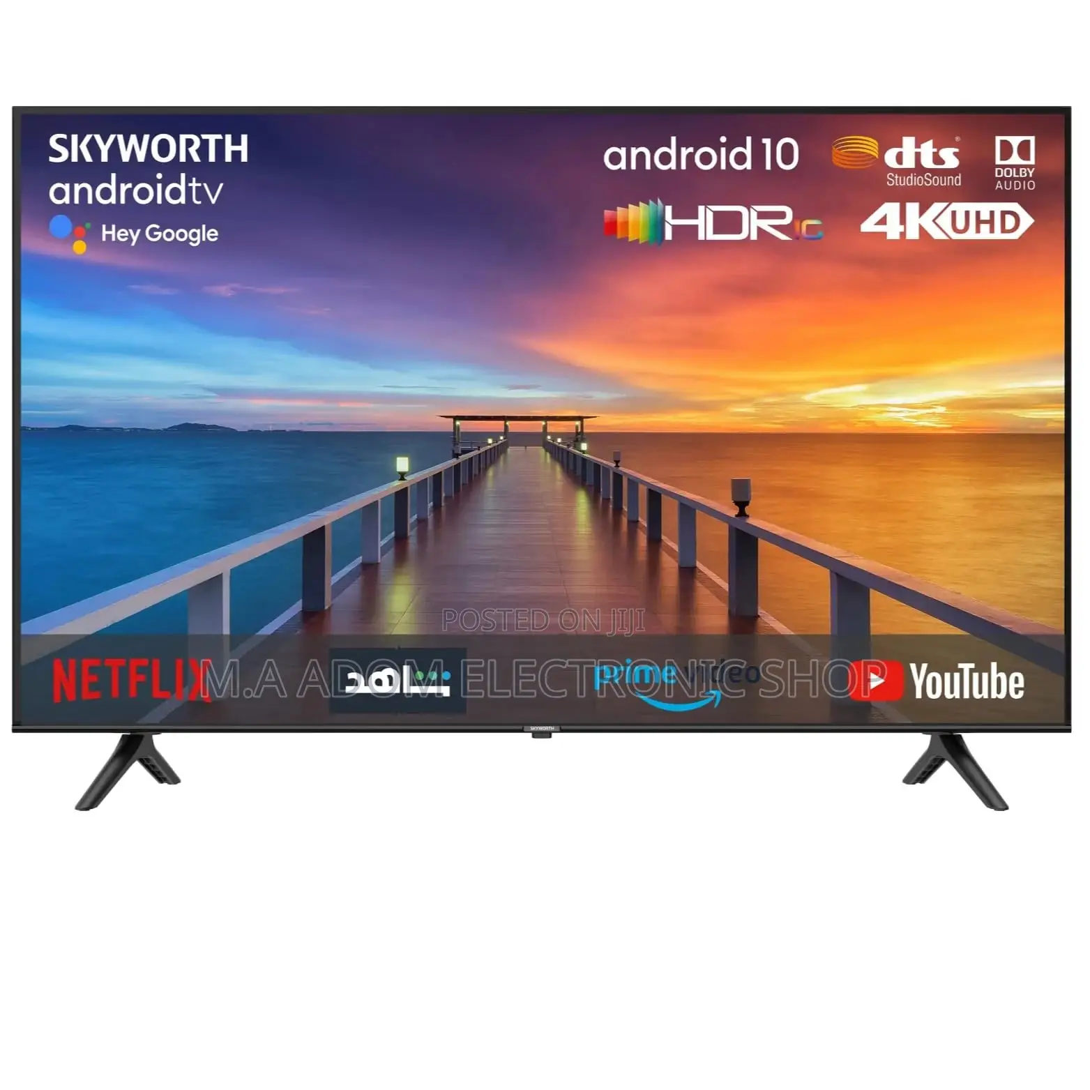 Skyworth 55” Smart Android Uhd Netflix Youtube Led Tv