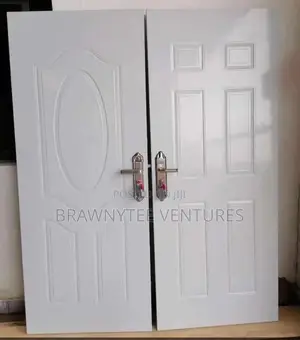 Brawnytee Bedroom Wooden Metal Door
