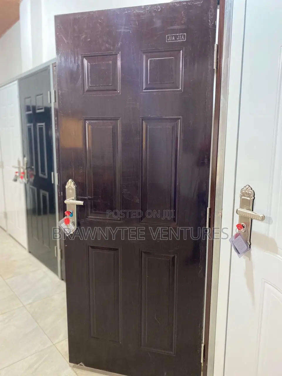 Brawnytee Brown Wooden M. Door