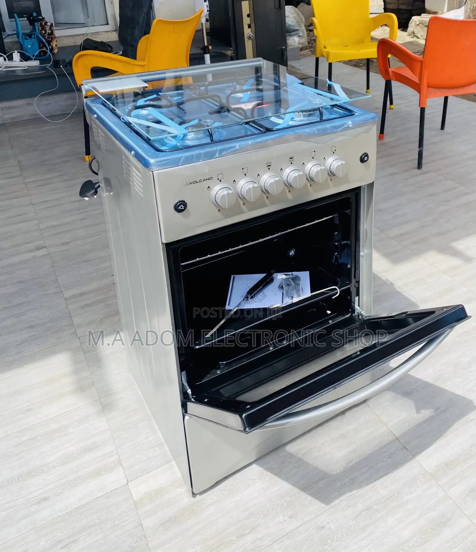 Shop Durable Volcano 50x50 Ions Auto Rotisserie 4 Burner.