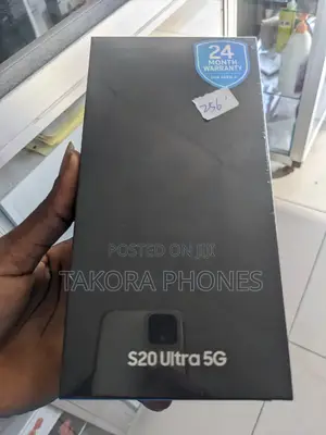 New Samsung Galaxy S20 Ultra 5G 256 GB Black