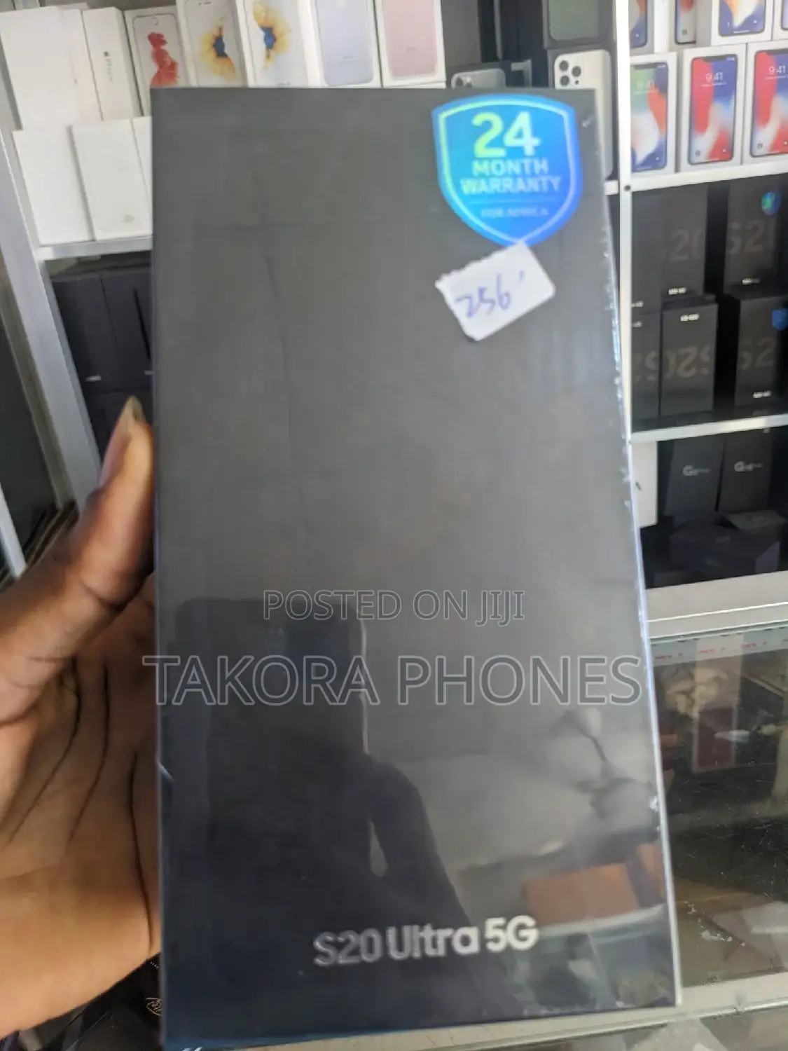New Samsung Galaxy S20 Ultra 5G 256 GB Black