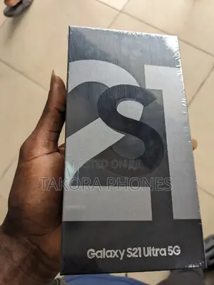 New Samsung Galaxy S21 Ultra 5G 128 GB Black