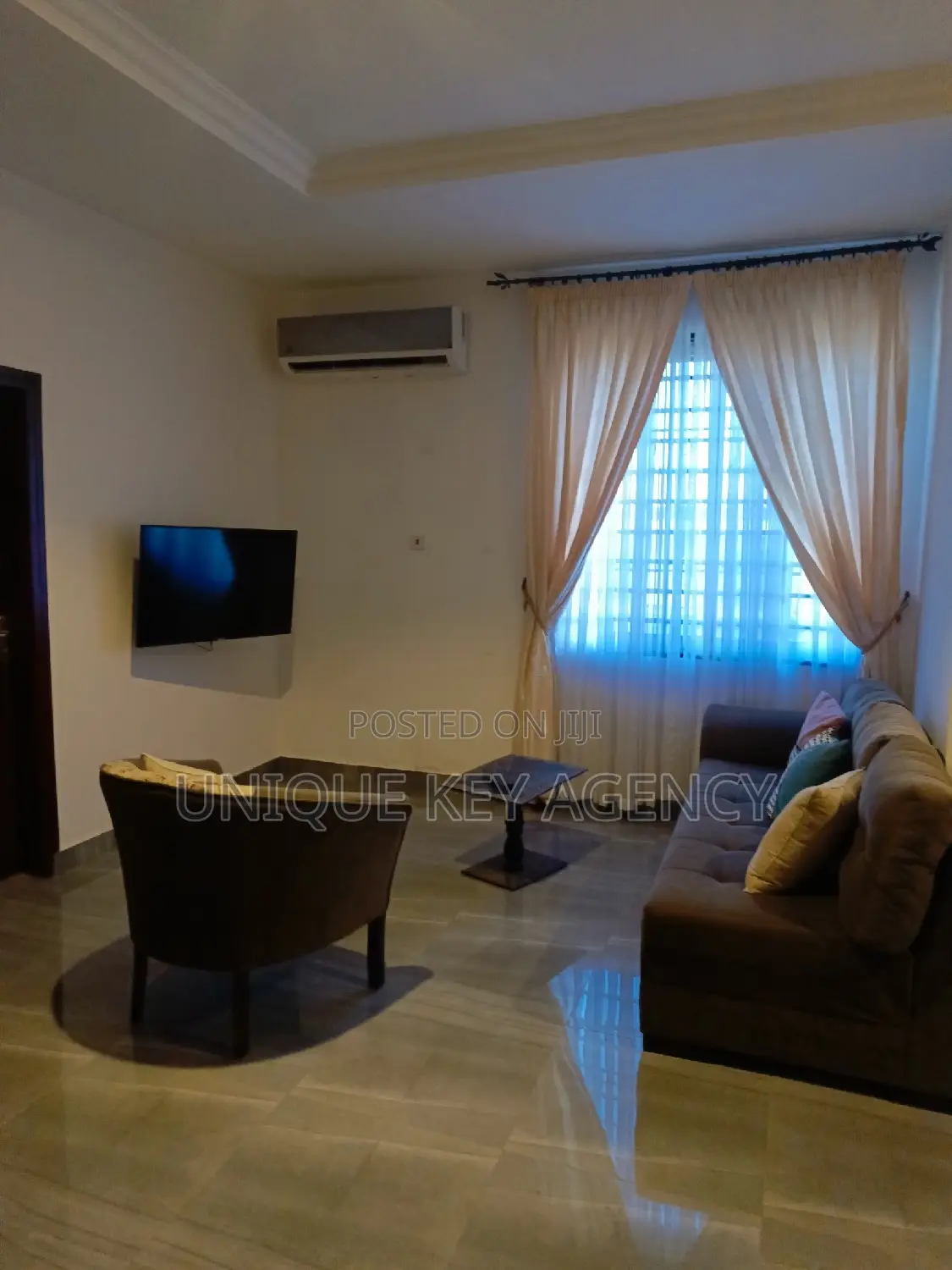 Furnished 3bdrm House in Unique Key Agency, Accra Metropolitan