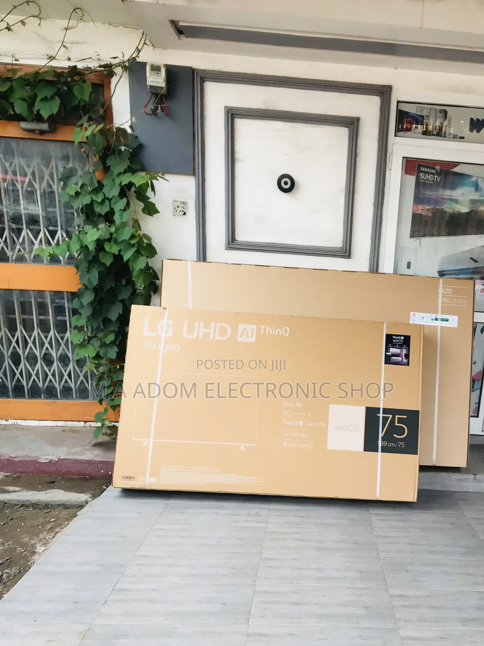 Sealed in Box Lg 75ur8000 75 Inch Smart Uhd Tv(Black),